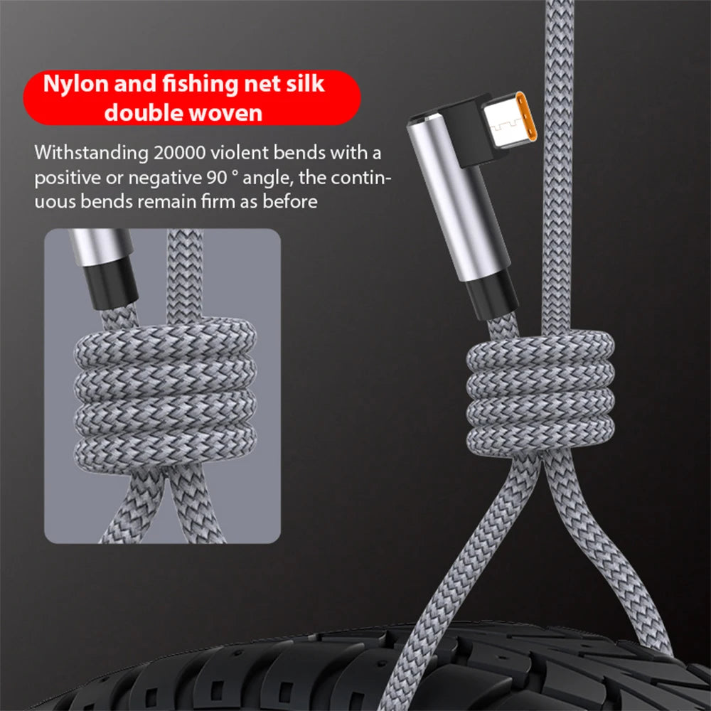 6A USB-C Fast Charging Cable (480Mbps Data)