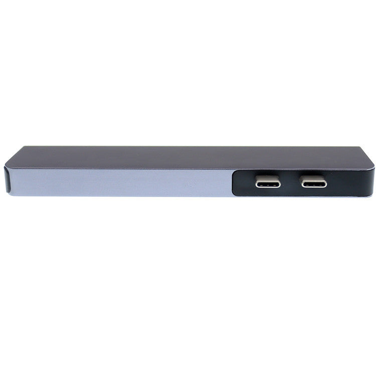 Type-C Dual 7-in-1 4K HDMI HUB Converter