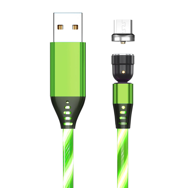 540° Rotatable Luminous Magnetic Charging Cable