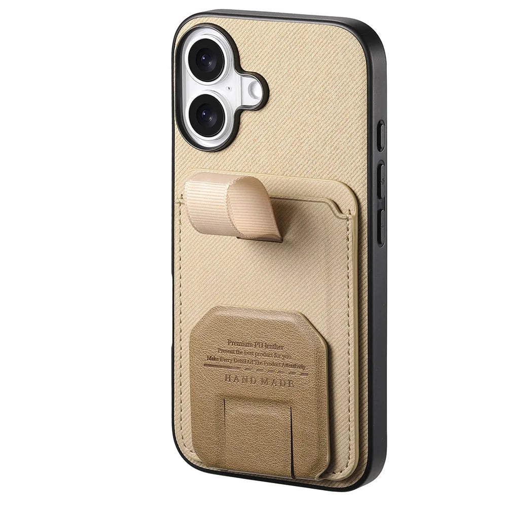 Non-Slip Grip Case with Card Holder & Stand – Samsung Galaxy Series