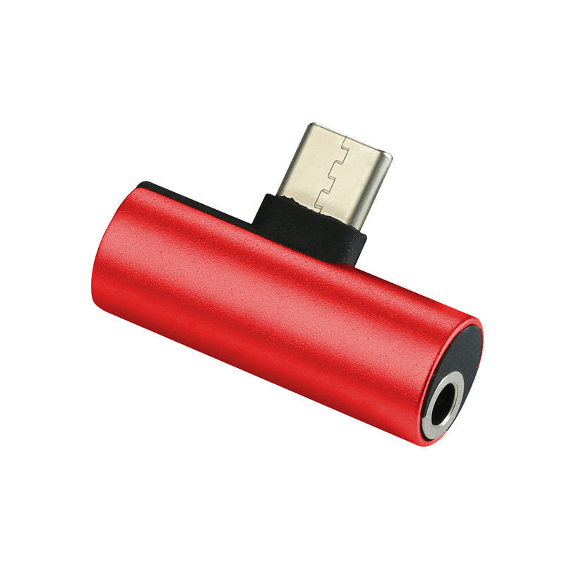 Headphone 3.5mm Round Hole Audio Converter- Type-C & 3.5mm Adapter
