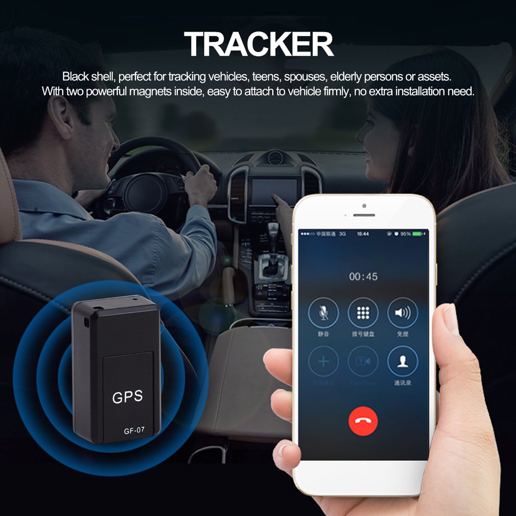 Mini Magnetic Car GPS Tracker