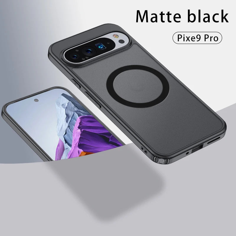 Magnetic Matte Clear Case – Google Pixel Pro & A Series