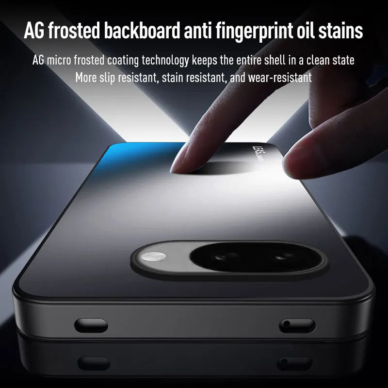 Matte Acrylic Swivel Stand Case – Google Pixel 10A, 10 Pro XL & 9 Series