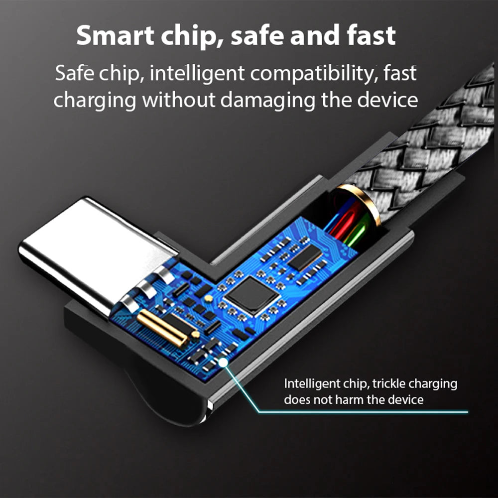 6A USB-C Fast Charging Cable (480Mbps Data)