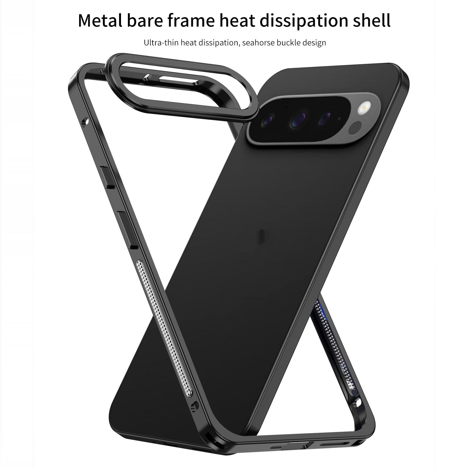Aluminum Alloy Heat Dissipation Case for Google Pixel 9 / 9 Pro / XL