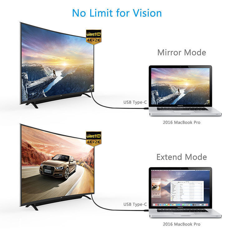 Type-C to HDMI Conversion Cable