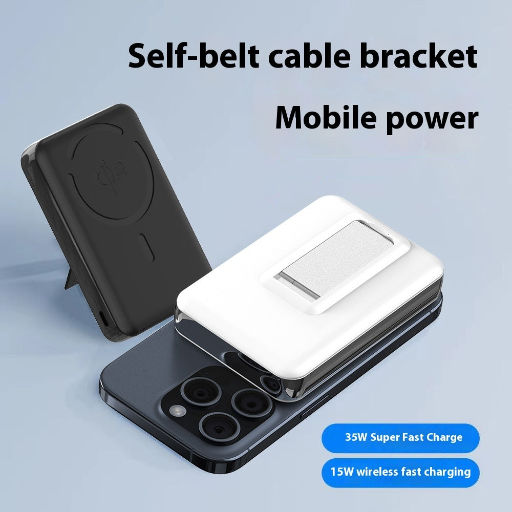 QI2 Magnetic MagSafe 3-in-1 Wireless Power Bank