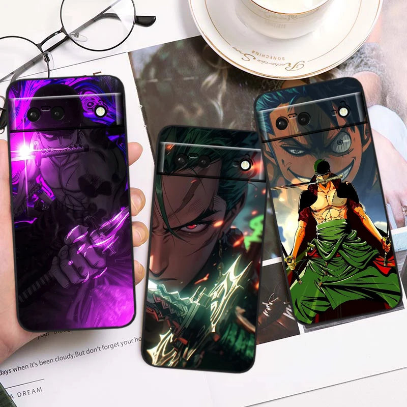 Zoro Anime Shockproof TPU Case – Google Pixel Series