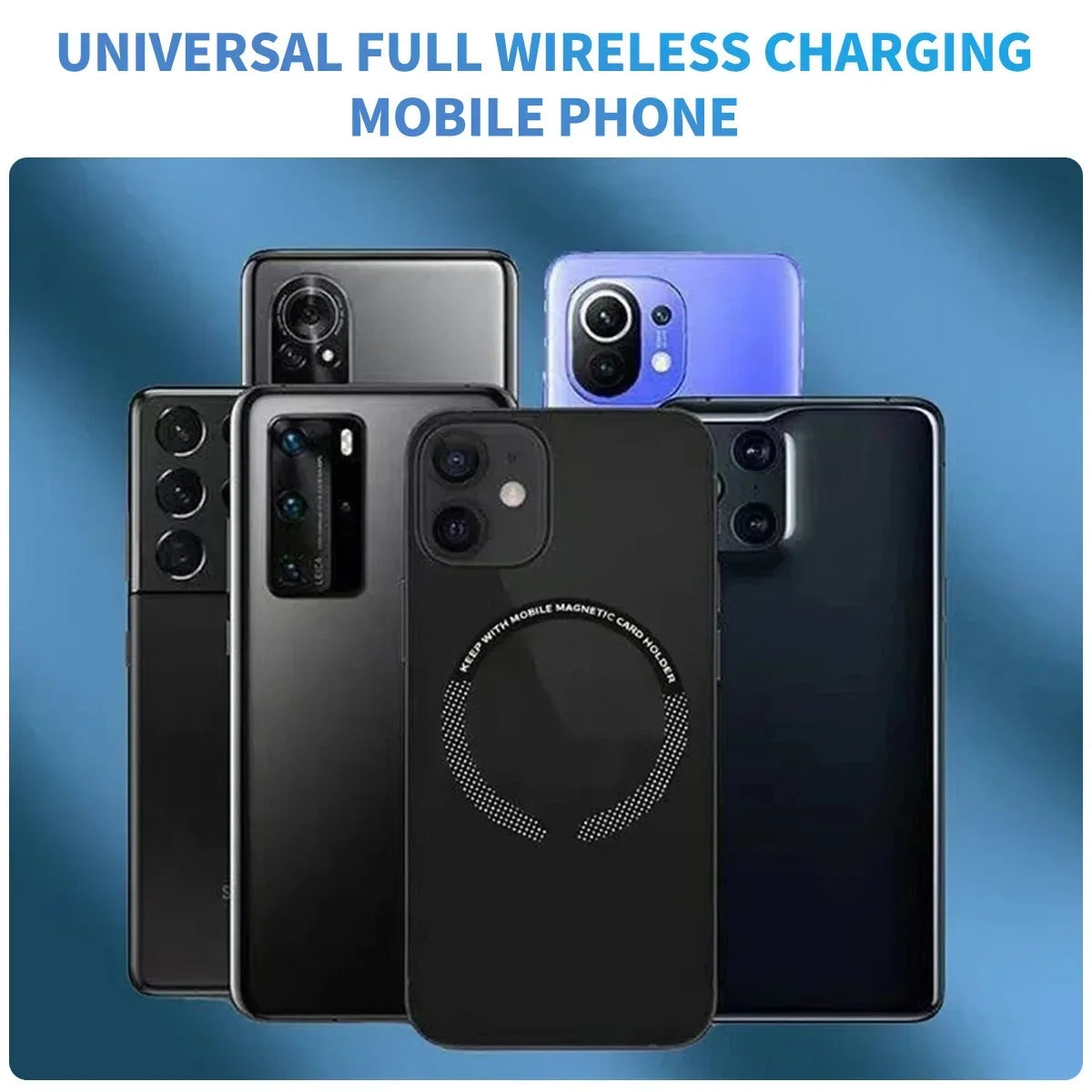 MagSafe Magnetic Ring Sticker – Universal Metal Plate for iPhone