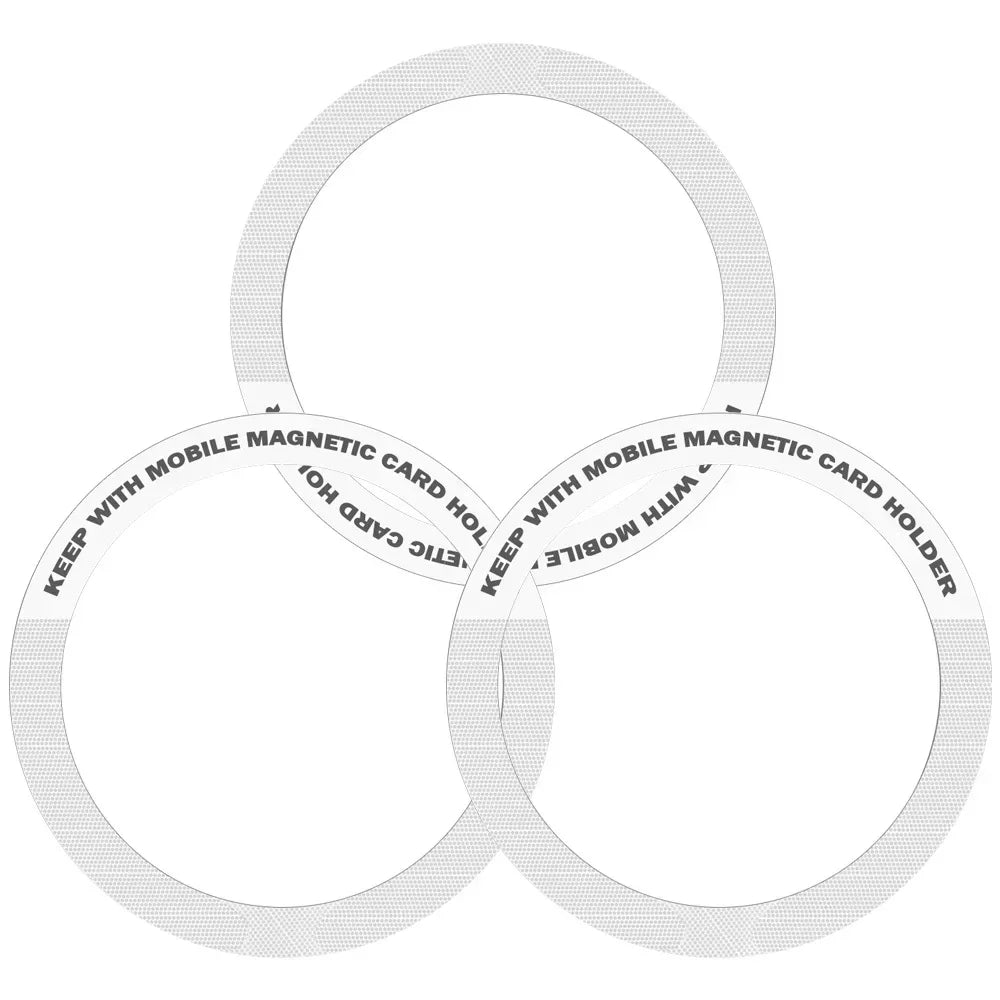 MagSafe Magnetic Ring Sticker – Universal Metal Plate for iPhone