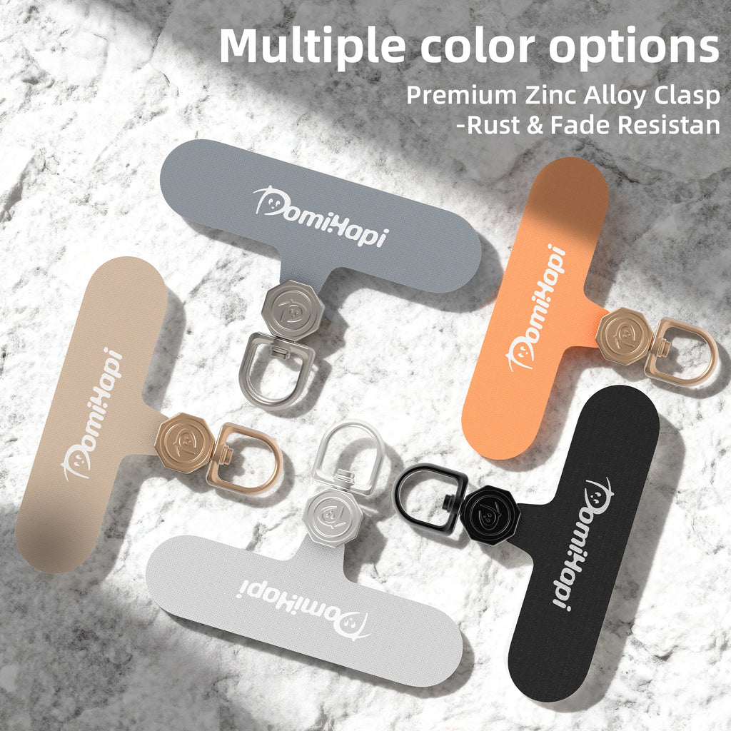 360° Rotatable Metal Phone Tether Tab