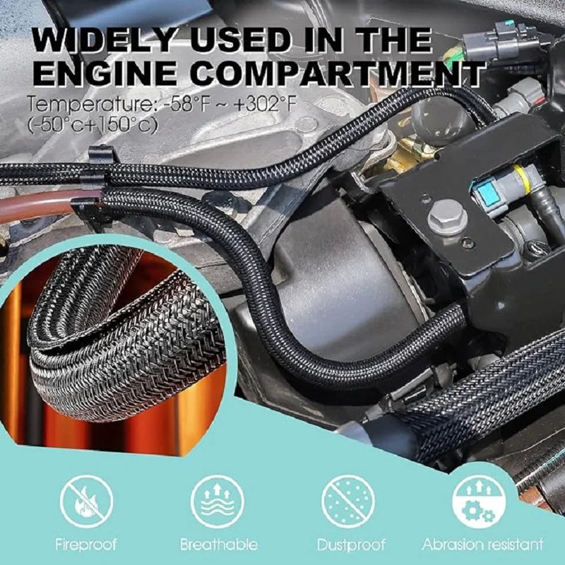 Flexible Braided Cable Sleeve