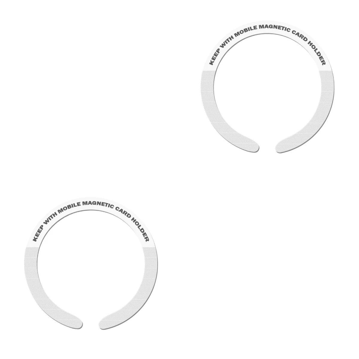 MagSafe Magnetic Ring Sticker – Universal Metal Plate for iPhone