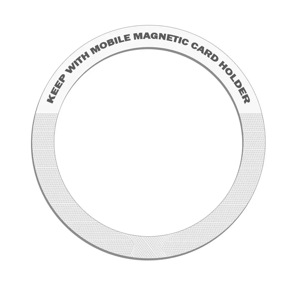 MagSafe Magnetic Ring Sticker – Universal Metal Plate for iPhone