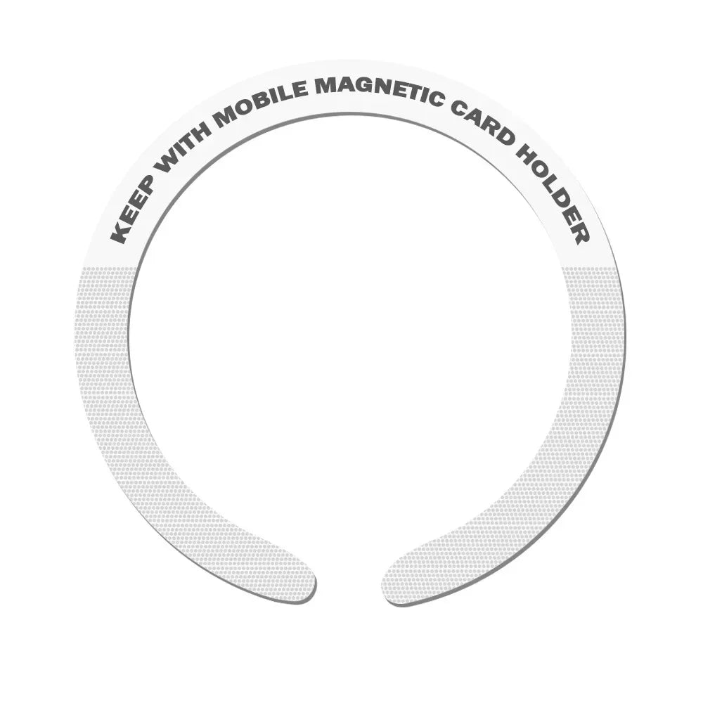 MagSafe Magnetic Ring Sticker – Universal Metal Plate for iPhone