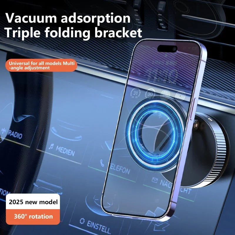360° Rotating Vacuum Magnetic Car Mount