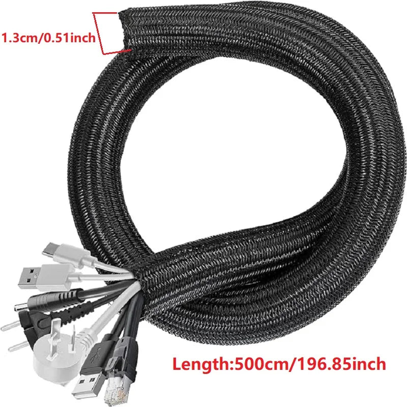 Flexible Braided Cable Sleeve