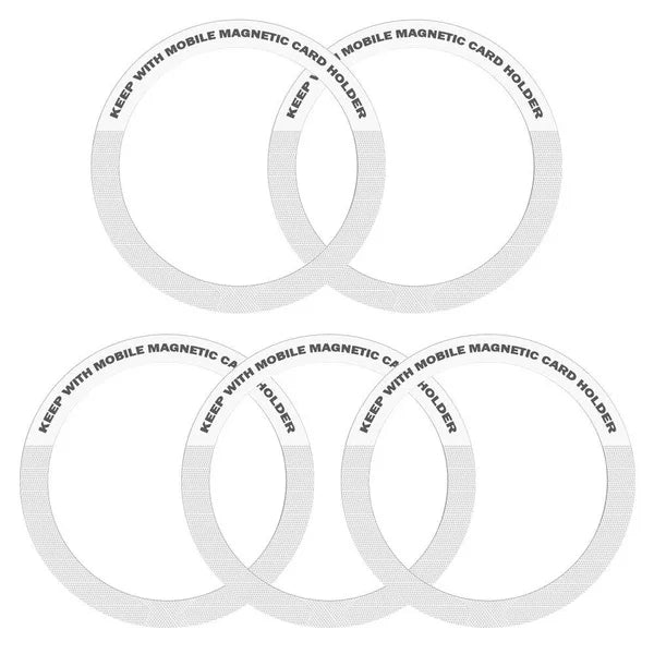 MagSafe Magnetic Ring Sticker – Universal Metal Plate for iPhone