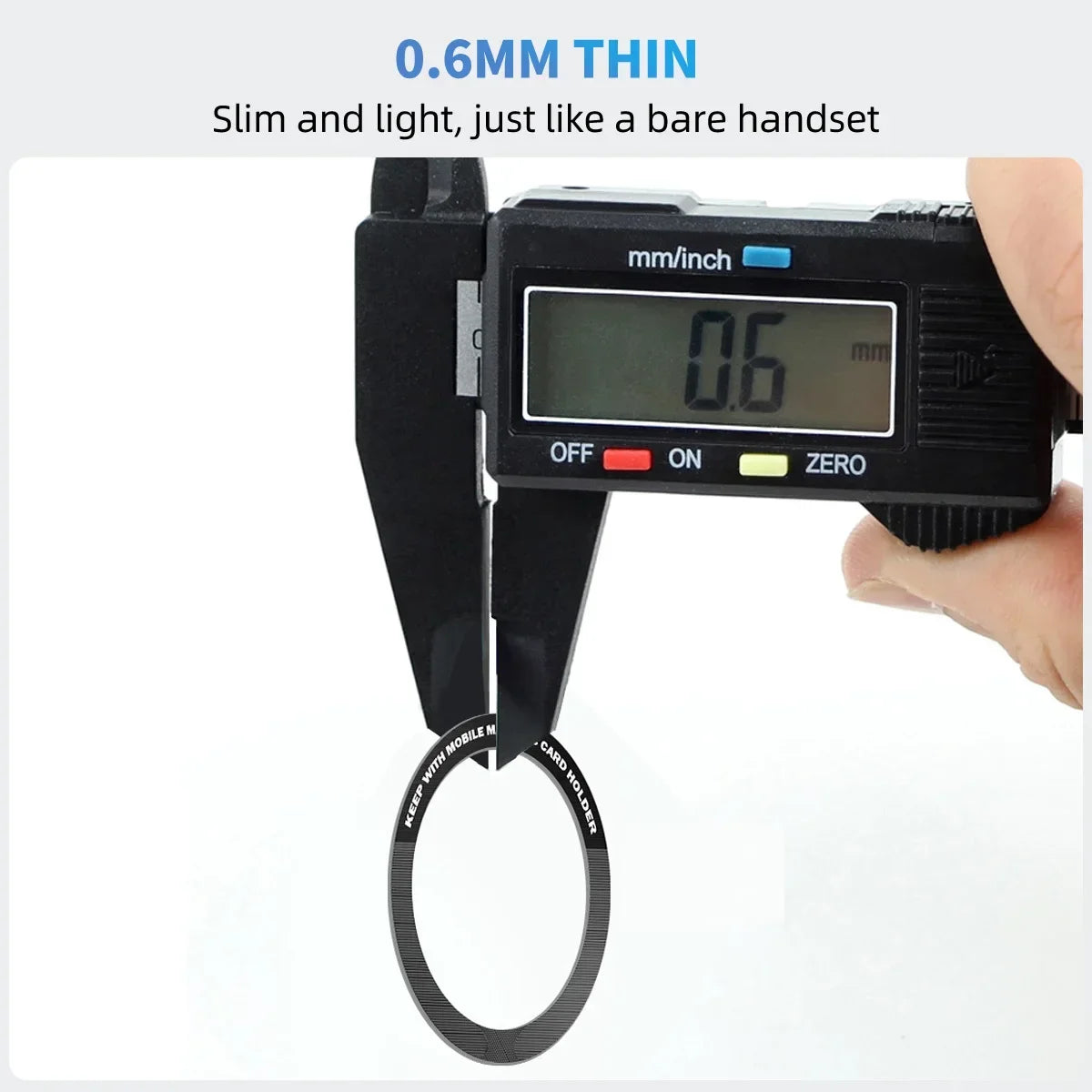 MagSafe Magnetic Ring Sticker – Universal Metal Plate for iPhone