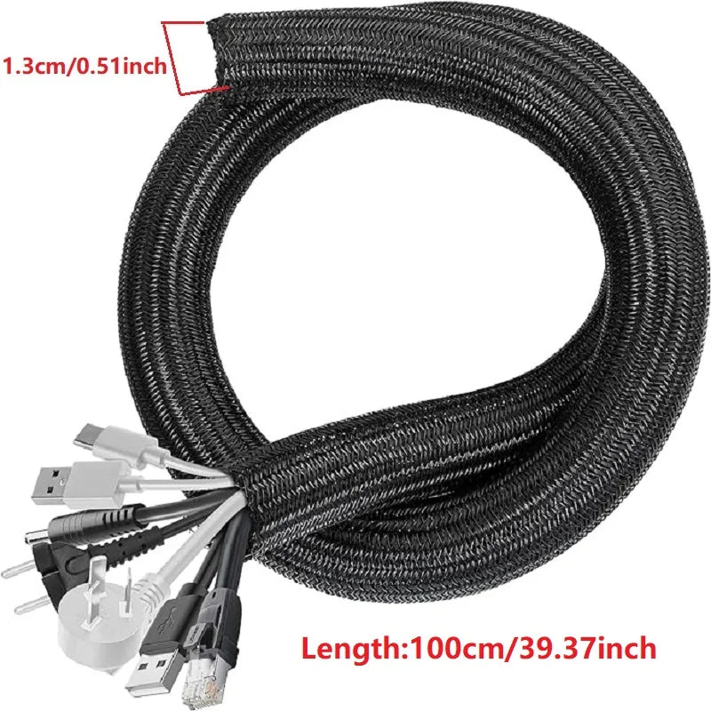 Flexible Braided Cable Sleeve