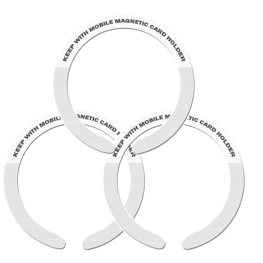 MagSafe Magnetic Ring Sticker – Universal Metal Plate for iPhone