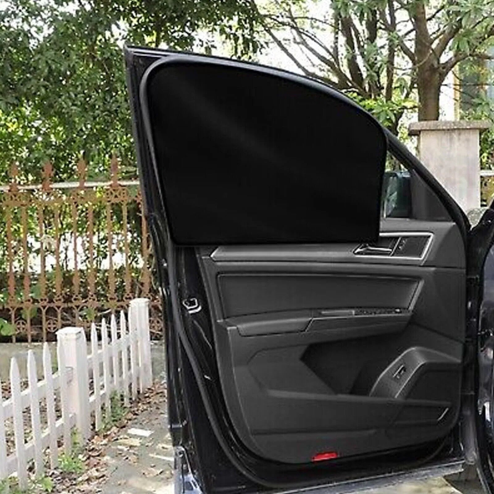 4X Magnetic Car Window Sun Shade Mesh Set