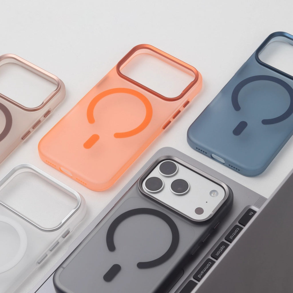 Frosted Magnetic Suction Phone Case for iPhone 17 Pro Max