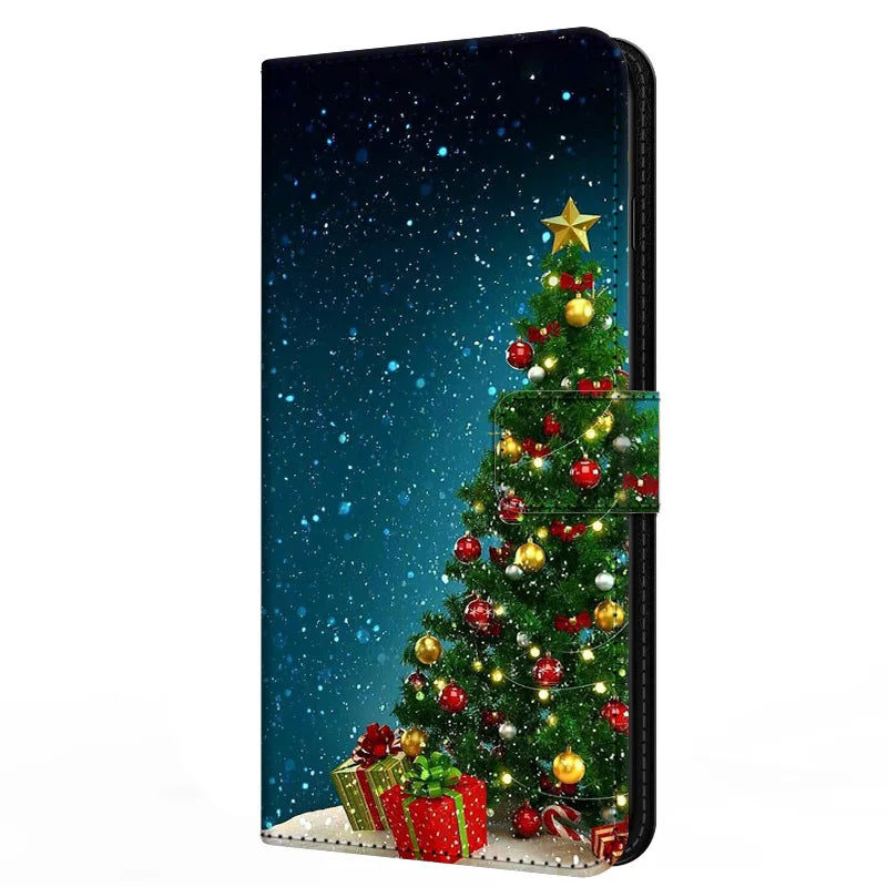 Marble Leather Wallet Flip Case- Google Pixel 7A & 7 Pro