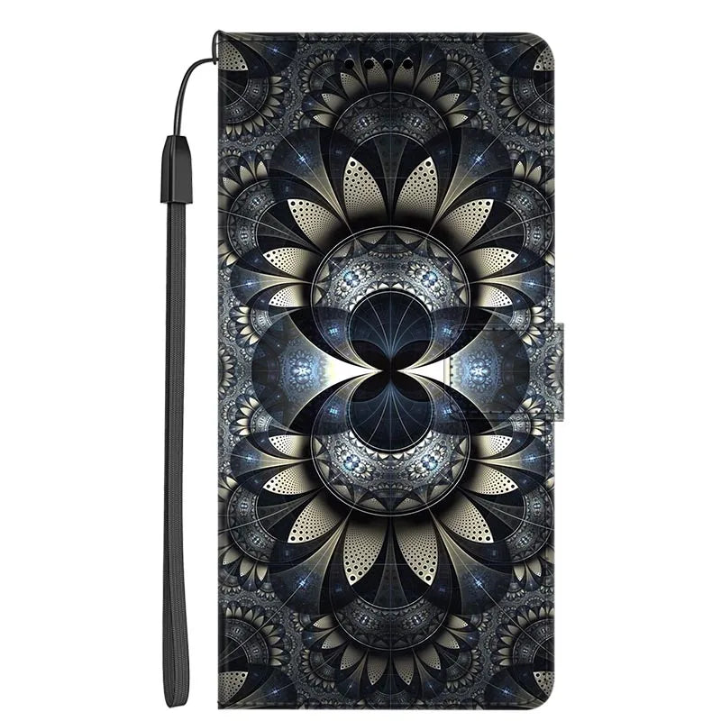 Marble Leather Wallet Flip Case- Google Pixel 7A & 7 Pro