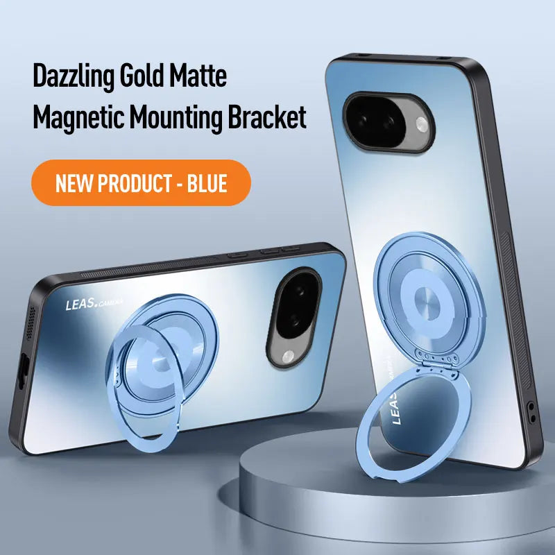 Matte Acrylic Swivel Stand Case – Google Pixel 10A, 10 Pro XL & 9 Series