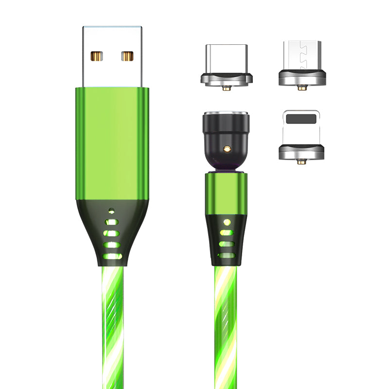 540° Rotatable Luminous Magnetic Charging Cable