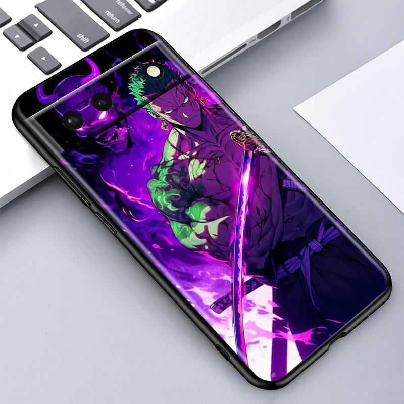 Zoro Anime Shockproof TPU Case – Google Pixel Series
