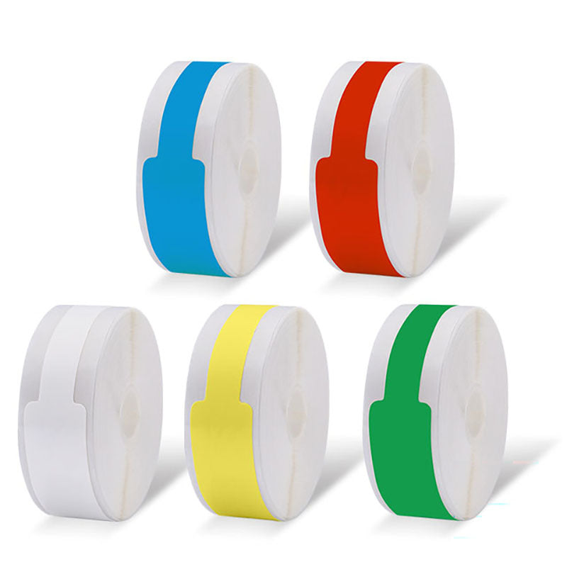 Tear-Proof Color Thermal Label Paper – Durable Cable & Wire Label Stickers