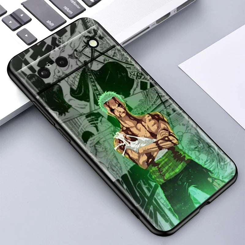 Zoro Anime Shockproof TPU Case – Google Pixel Series
