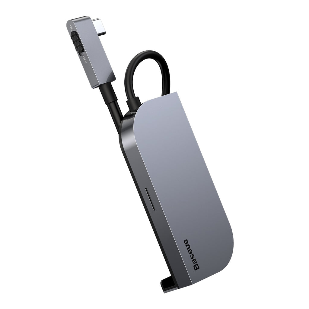 Baseus Bend Angle 7-in-1 Multifunctional Type-C HUB Adapter