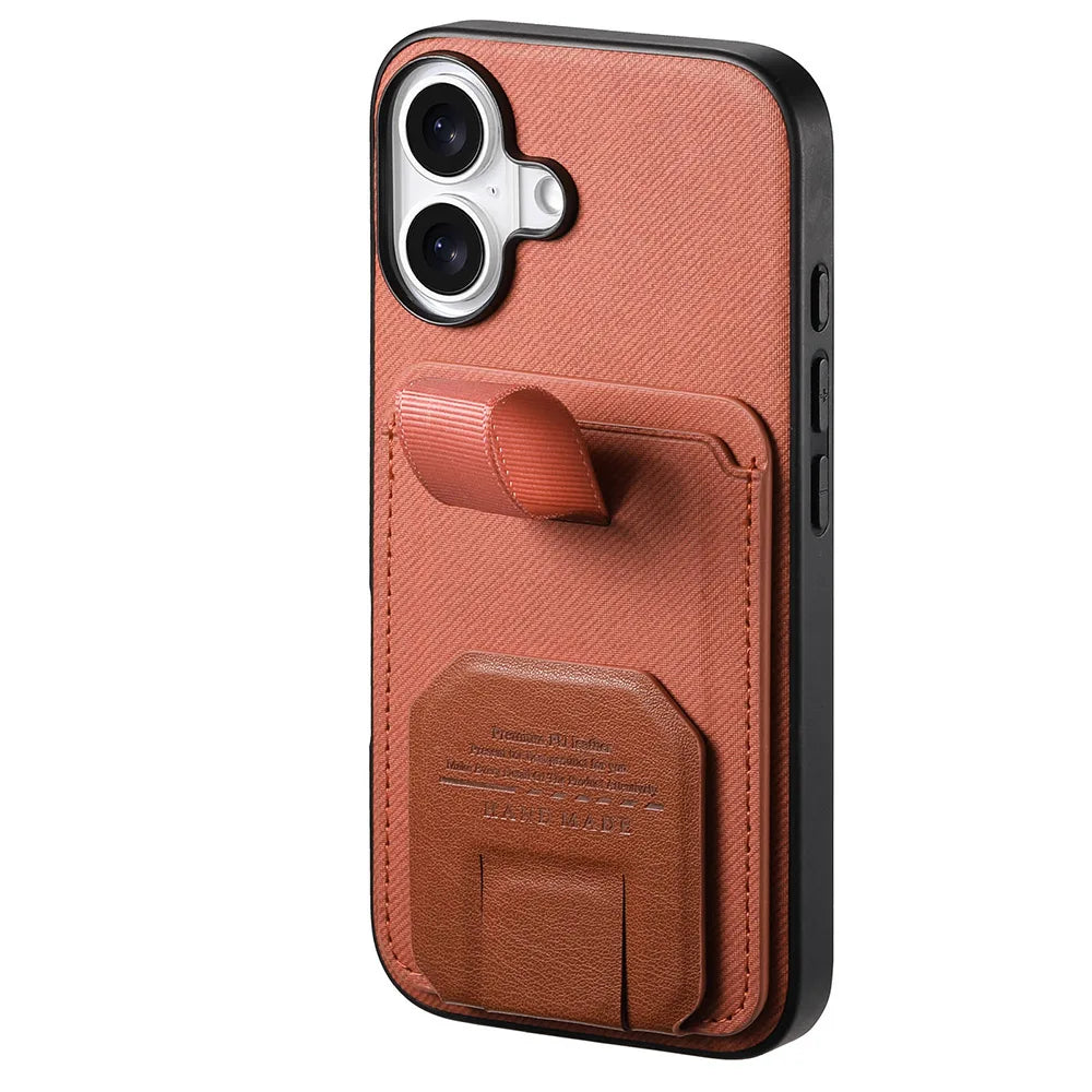 Non-Slip Grip Case with Card Holder & Stand – Samsung Galaxy Series