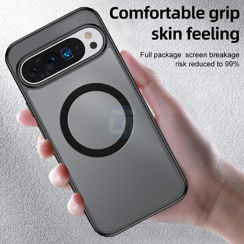Magnetic Matte Clear Case – Google Pixel Pro & A Series