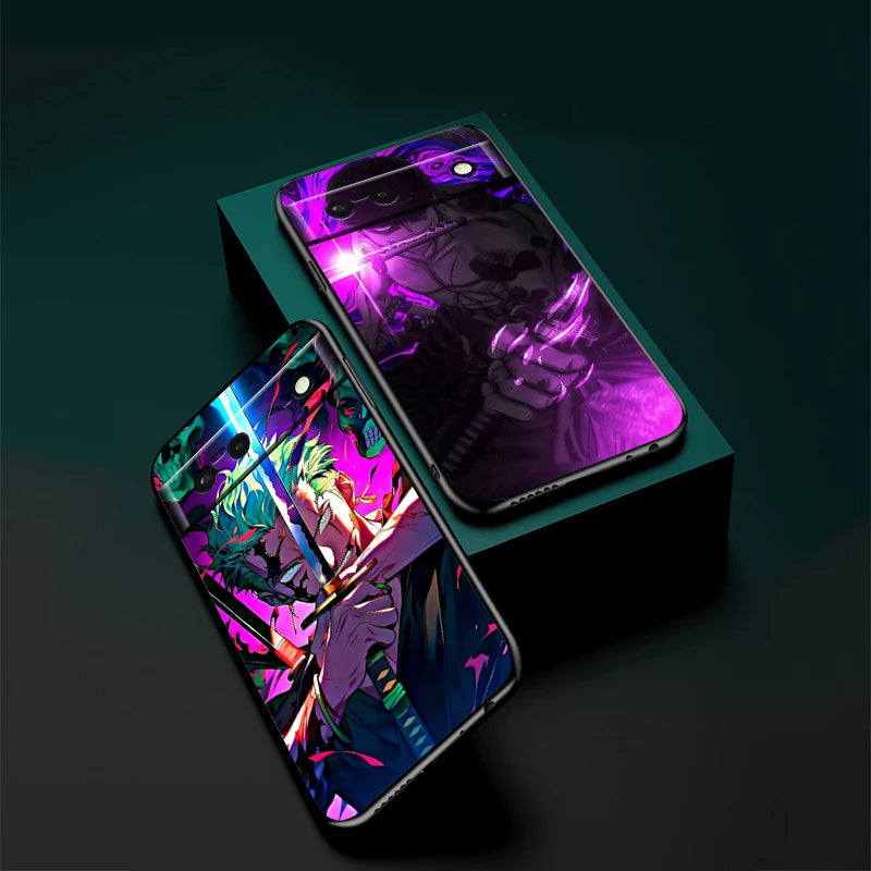 Zoro Anime Shockproof TPU Case – Google Pixel Series