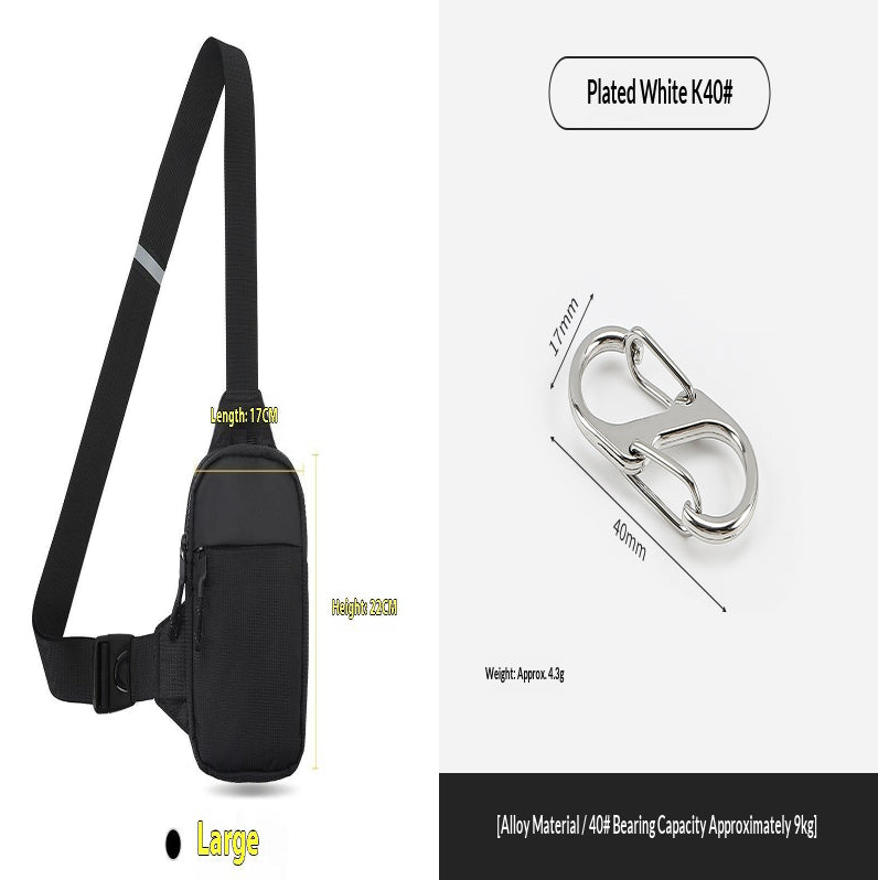 Mini Crossbody Phone Waist Bag- Waterproof Ultra-Light Shoulder Pouch