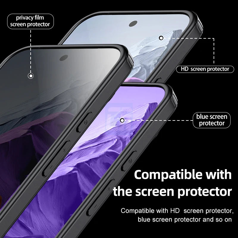 Magnetic Matte Clear Case – Google Pixel Pro & A Series