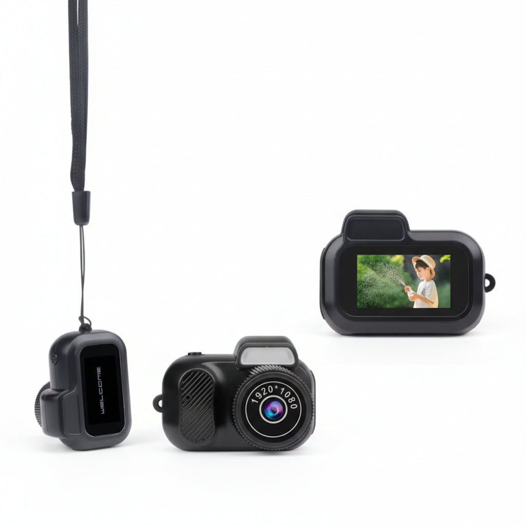 Retro Mini Camera with Screen