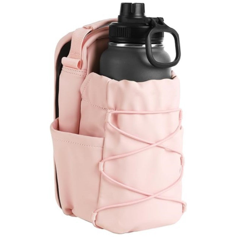 Fitness Magnetic Kettle Bag - Magnetic Gym Crossbody Sling with Water Bottle Holder for Men &amp; Women