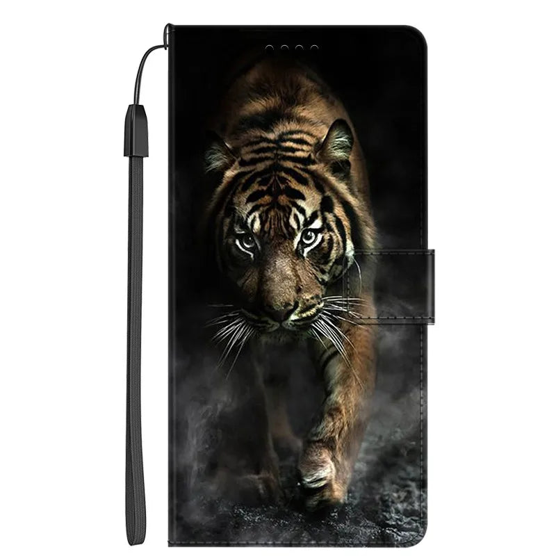 Marble Leather Wallet Flip Case- Google Pixel 7A & 7 Pro