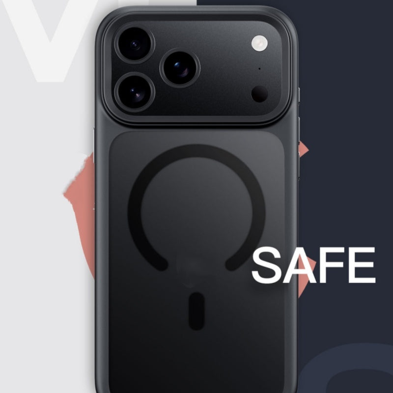 PC Magnetic Ice Mist Frosted Suction Phone Case