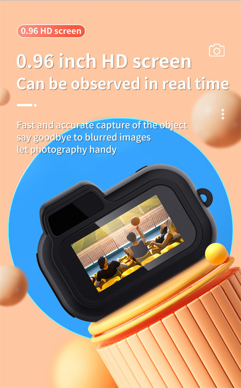 Retro Mini Camera with Screen