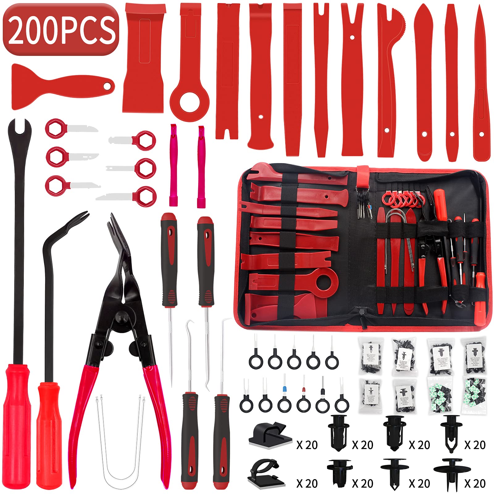 Automobile Accessory Disassembly Pry Tool Set