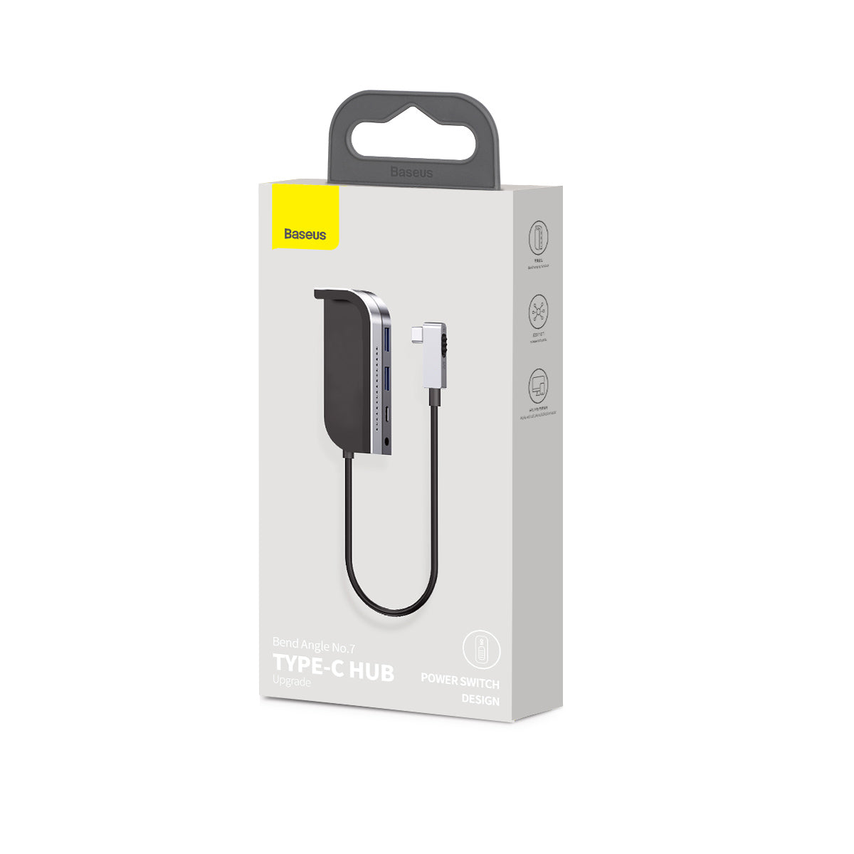 Baseus Bend Angle 7-in-1 Multifunctional Type-C HUB Adapter