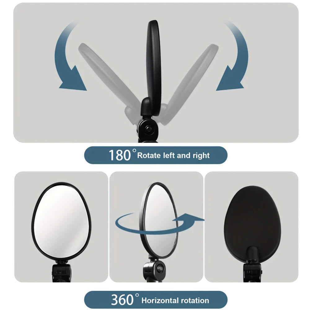 Bicycle Rearview Mirror 360 Degree- Adjustable