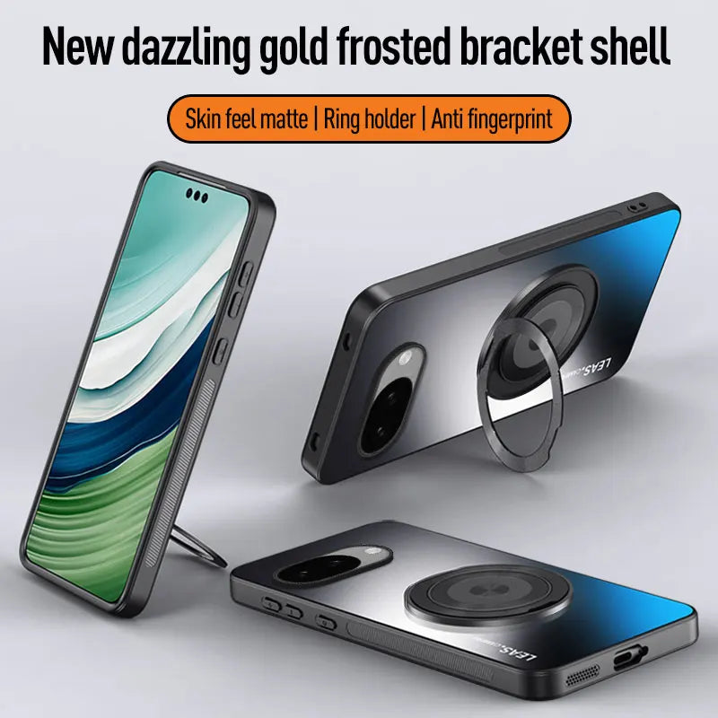 Matte Acrylic Swivel Stand Case – Google Pixel 10A, 10 Pro XL & 9 Series